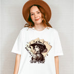 Baby I'm Wild Card Design - Cowgirl Unisex Crewneck T-Shirt Sweatshirt Hoodie