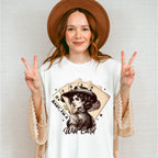 Baby I'm Wild Card Design - Cowgirl Unisex Crewneck T-Shirt Sweatshirt Hoodie