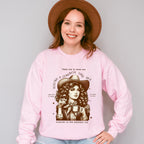 You're a Cowboy Like Me Design - Cowgirl Unisex Crewneck T-Shirt Sweatshirt Hoodie