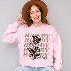 Howdy Howdy Honey Design - Cowgirl Unisex Crewneck T-Shirt Sweatshirt Hoodie