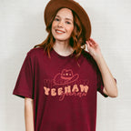 Yeehaw Yeehaw Western Design - Cowgirl Unisex Crewneck T-Shirt Sweatshirt Hoodie