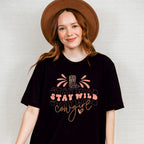 Stay Wild Cowgirl Design - Cowgirl Unisex Crewneck T-Shirt Sweatshirt Hoodie