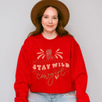Stay Wild Cowgirl Design - Cowgirl Unisex Crewneck T-Shirt Sweatshirt Hoodie
