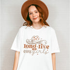 Long Live Cowgirls Design - Cowgirl Unisex Crewneck T-Shirt Sweatshirt Hoodie