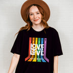 LGTBIQ Love is Love - LGBTQ Theme Unisex Crewneck T-Shirt Sweatshirt Hoodie