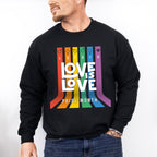 LGTBIQ Love is Love - LGBTQ Theme Unisex Crewneck T-Shirt Sweatshirt Hoodie