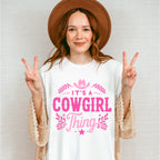 It's a Cowgirl Thing Design - Cowgirl Unisex Crewneck T-Shirt Sweatshirt Hoodie
