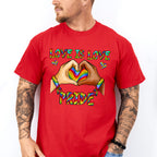Love is Love Pride - LGBTQ Theme Unisex Crewneck T-Shirt Sweatshirt Hoodie