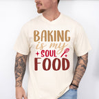 Baking Is My Soul Food - Cooking Unisex Crewneck T-Shirt Sweatshirt Hoodie