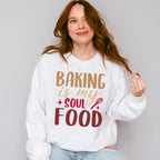 Baking Is My Soul Food - Cooking Unisex Crewneck T-Shirt Sweatshirt Hoodie