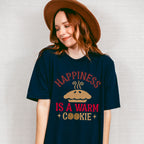 Happiness Is A Warm Cookie - Cooking Unisex Crewneck T-Shirt Sweatshirt Hoodie