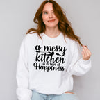 Messy Kitchen - Cooking Unisex Crewneck T-Shirt Sweatshirt Hoodie