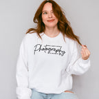 Photography Chose Me - Photography Unisex Crewneck T-Shirt Sweatshirt Hoodie