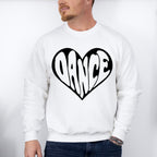 Dance Heart Design - Dancing Unisex Crewneck T-Shirt Sweatshirt Hoodie