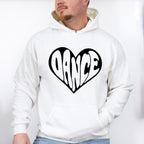 Dance Heart Design - Dancing Unisex Crewneck T-Shirt Sweatshirt Hoodie