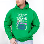 Introvert But - Crafting Unisex Crewneck T-Shirt Sweatshirt Hoodie