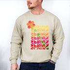 Flower Spring Design - Spring Unisex Crewneck T-Shirt Sweatshirt Hoodie