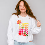 Flower Spring Design - Spring Unisex Crewneck T-Shirt Sweatshirt Hoodie