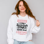 Talking About Crafting - Crafting Unisex Crewneck T-Shirt Sweatshirt Hoodie