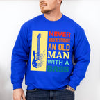 Old Man With A Bass - Singing Unisex Crewneck T-Shirt Sweatshirt Hoodie