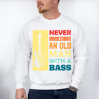 Old Man With A Bass - Singing Unisex Crewneck T-Shirt Sweatshirt Hoodie