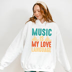 Love Language - Singing Unisex Crewneck T-Shirt Sweatshirt Hoodie