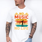 No Music No Life - Singing Unisex Crewneck T-Shirt Sweatshirt Hoodie