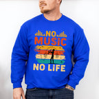 No Music No Life - Singing Unisex Crewneck T-Shirt Sweatshirt Hoodie