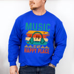 My Happy Place - Singing Unisex Crewneck T-Shirt Sweatshirt Hoodie