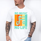 No Music No Life - Singing Unisex Crewneck T-Shirt Sweatshirt Hoodie