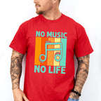 No Music No Life - Singing Unisex Crewneck T-Shirt Sweatshirt Hoodie