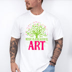 Music Is A Beautiful Art - Singing Unisex Crewneck T-Shirt Sweatshirt Hoodie