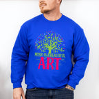 Music Is A Beautiful Art - Singing Unisex Crewneck T-Shirt Sweatshirt Hoodie