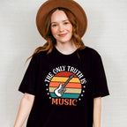 Truth Is Music - Singing Unisex Crewneck T-Shirt Sweatshirt Hoodie