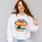 Truth Is Music - Singing Unisex Crewneck T-Shirt Sweatshirt Hoodie