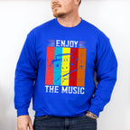 Enjoy The Music - Singing Unisex Crewneck T-Shirt Sweatshirt Hoodie