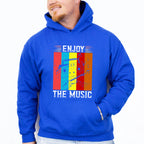 Enjoy The Music - Singing Unisex Crewneck T-Shirt Sweatshirt Hoodie