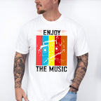 Enjoy The Music - Singing Unisex Crewneck T-Shirt Sweatshirt Hoodie