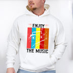 Enjoy The Music - Singing Unisex Crewneck T-Shirt Sweatshirt Hoodie