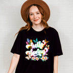 Hello Spring Butterflies - Spring Unisex Crewneck T-Shirt Sweatshirt Hoodie