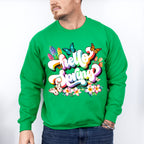 Hello Spring Butterflies - Spring Unisex Crewneck T-Shirt Sweatshirt Hoodie