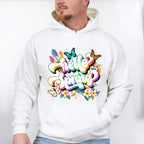 Hello Spring Butterflies - Spring Unisex Crewneck T-Shirt Sweatshirt Hoodie