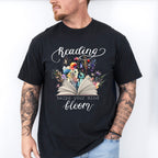 Helps Your Mind Bloom - Reading Unisex Crewneck T-Shirt Sweatshirt Hoodie