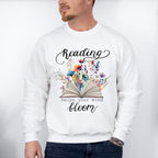 Helps Your Mind Bloom - Reading Unisex Crewneck T-Shirt Sweatshirt Hoodie
