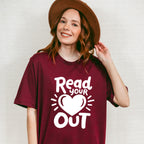 Read Your Heart Out - Reading Unisex Crewneck T-Shirt Sweatshirt Hoodie