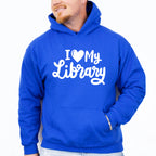 I Love My Library - Reading Unisex Crewneck T-Shirt Sweatshirt Hoodie