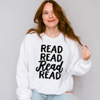 Read Read Read Read - Reading Unisex Crewneck T-Shirt Sweatshirt Hoodie