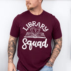 Library Squad - Reading Unisex Crewneck T-Shirt Sweatshirt Hoodie