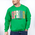Spring Est. March - Spring Unisex Crewneck T-Shirt Sweatshirt Hoodie