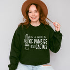 Be A Cactus - Plants Unisex Crewneck T-Shirt Sweatshirt Hoodie